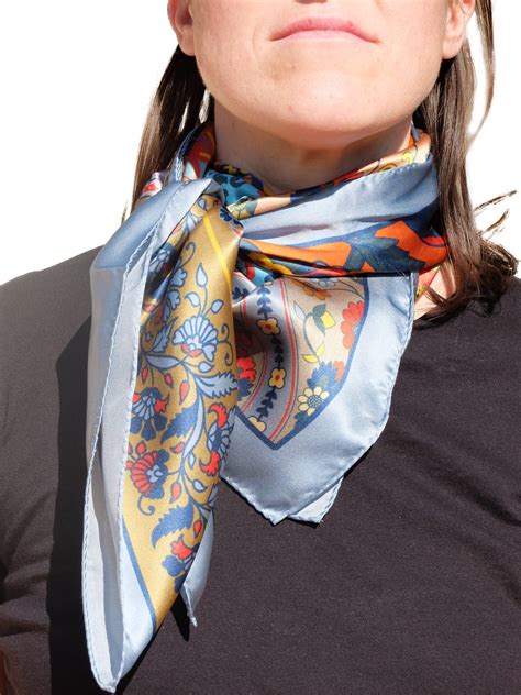 Foulard in Seta .